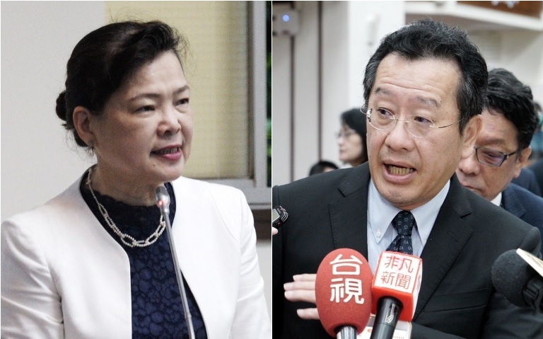 經濟部長王美花、國安會秘書長顧立雄 圖：張良一/攝(資料照)