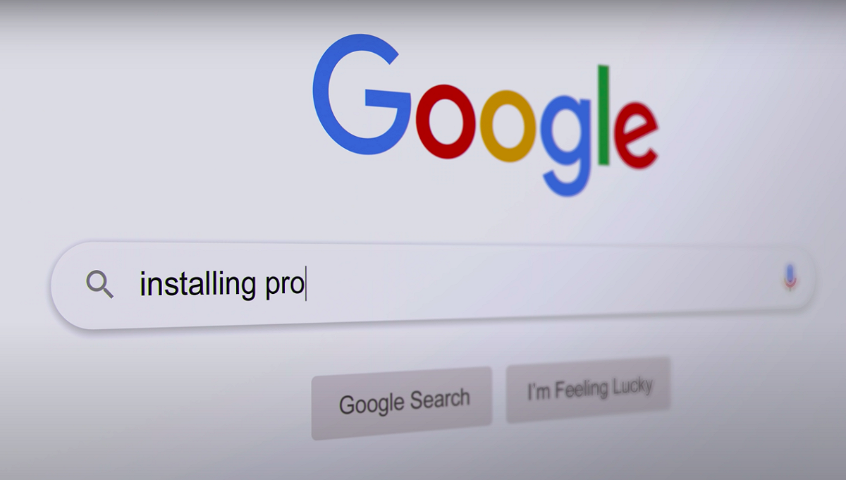 Google表示，微軟搜尋引擎Bing上最常見的搜索字是「Google」。 圖：擷取自Google Youtube