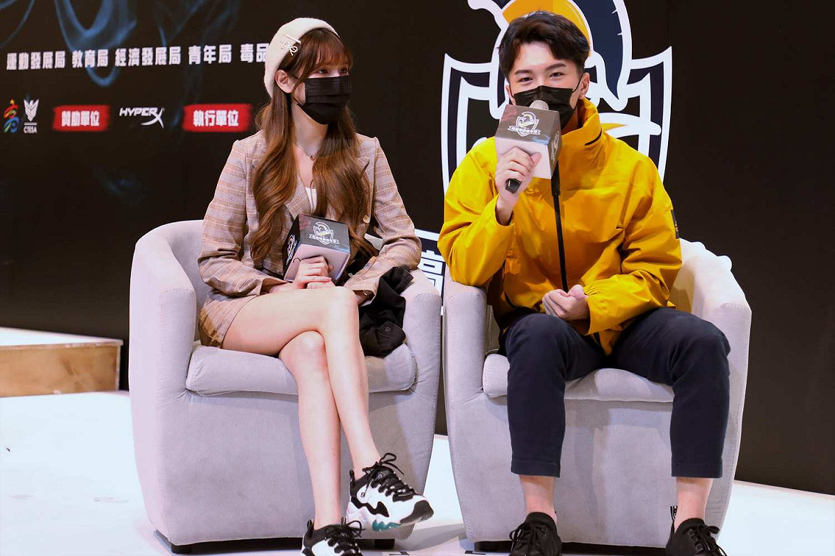 兩位電狼娛樂實況主MMD、ZOE，分享如何好好當一位善於行銷自我風格的實況主。 圖：蔡幸秀／攝