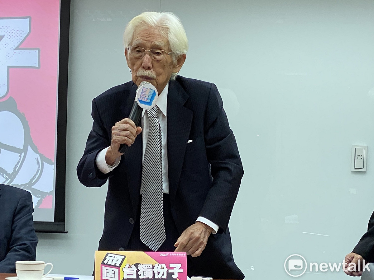 台灣制憲基金會董事長辜寬敏。（資料照片） 圖：周煊惠／攝
