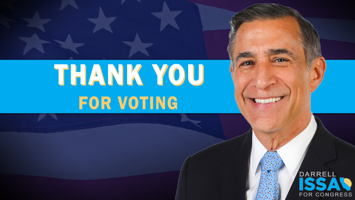 加州共和黨眾議員伊薩（Darrell Issa）。 圖：翻攝自伊薩 臉書
