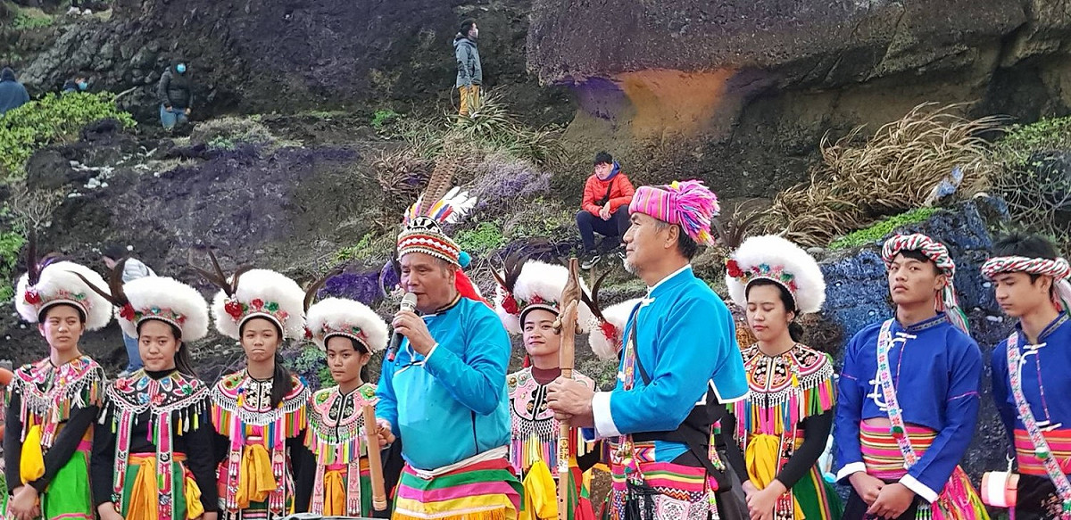原住民族耆老於活動現場祈福 圖：東管處／提供