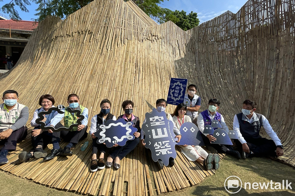 被網友譽為「全國最美」山林燈節「2020龍崎光節－空山祭」將於12月25日耶誕節強勢回歸，台南市長黃偉哲今日主持活動宣傳記者會。 圖：黃博郎／攝
