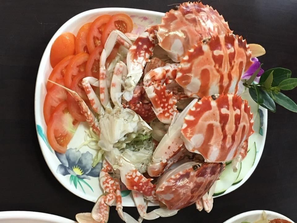 來富基漁港必點美食：萬里蟹。 圖：新北市漁業處／提供