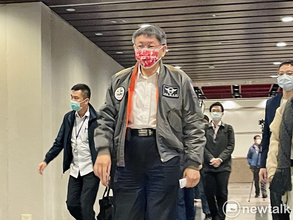 台北市長柯文哲。 圖：周煊惠／攝（資料照）