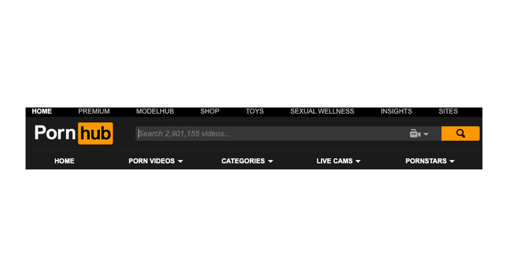 Pornhub原先約有1300多萬部影片，目前清除後僅剩290萬餘部。 圖：擷取自Pornhub