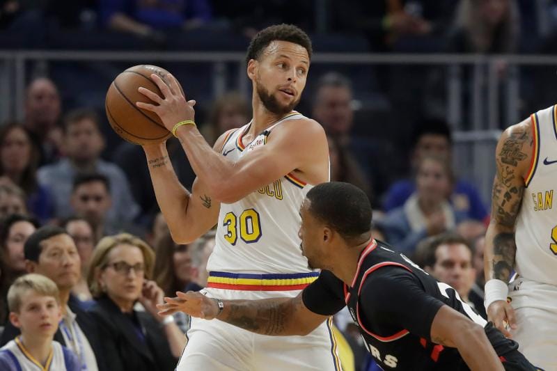勇士頭號射手Stephen Curry。 圖：取自美聯社／達志影像