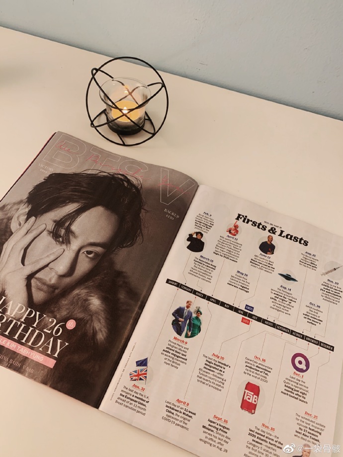 《時代雜誌》每年的最後一期銷售量都最高，能成功登上內頁廣告是非常困難的事。 圖：翻攝自微博