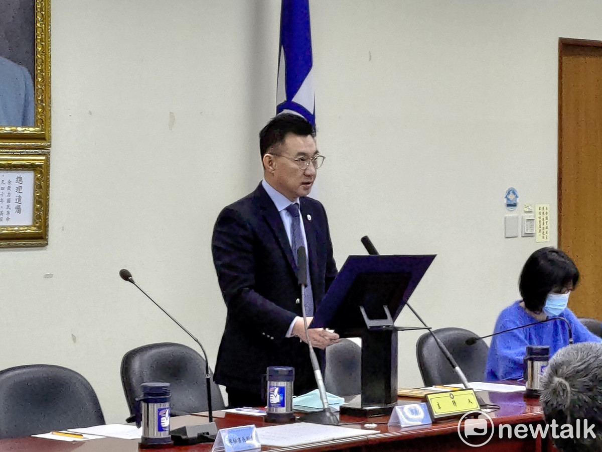 國民黨主席江啟臣。 圖：黃建豪/攝（資料照）