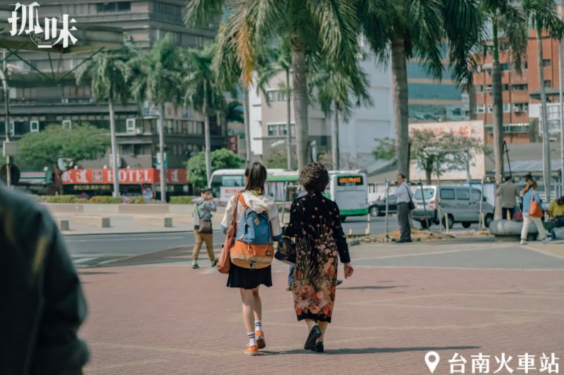 《孤味》取景台南火車站。 圖：台南市觀旅局／提供