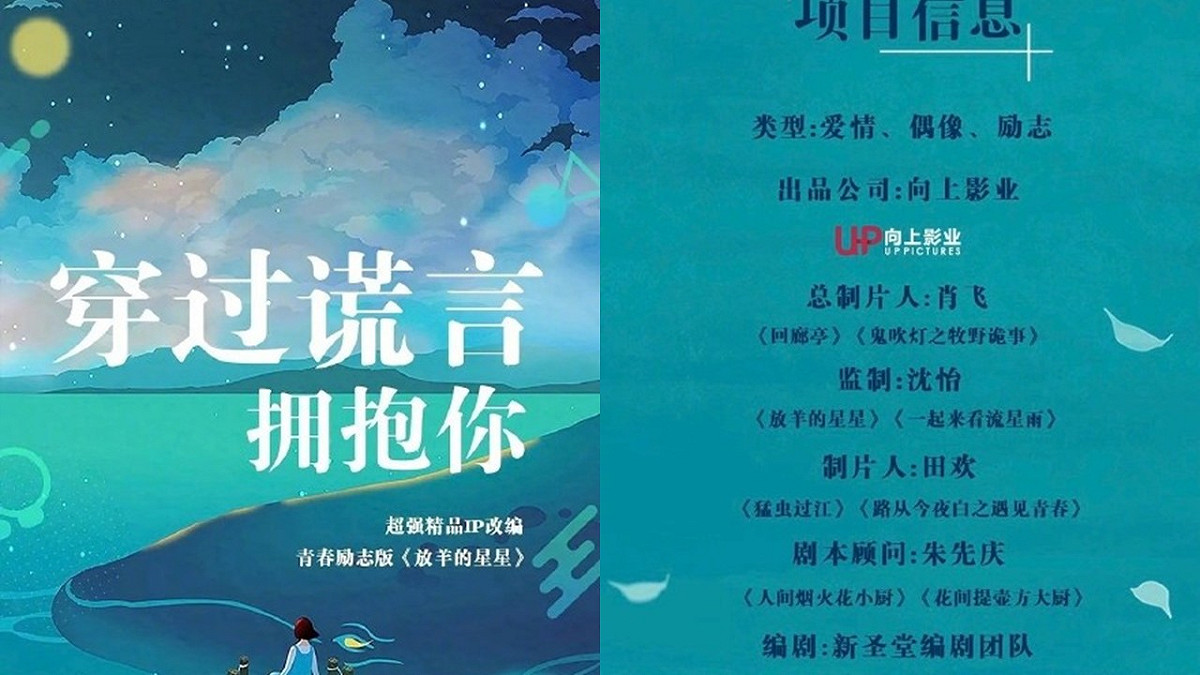 中版改走「青春勵志」路線，找來台版導演擔任監製。 圖：翻攝自Real皮皮王微博