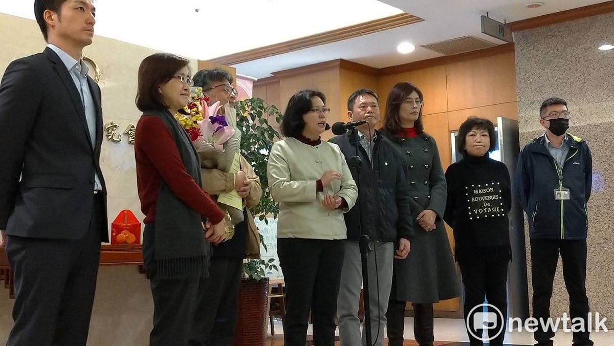 賴香伶也來聲援蘇偉碩。 圖:陳佩君/攝