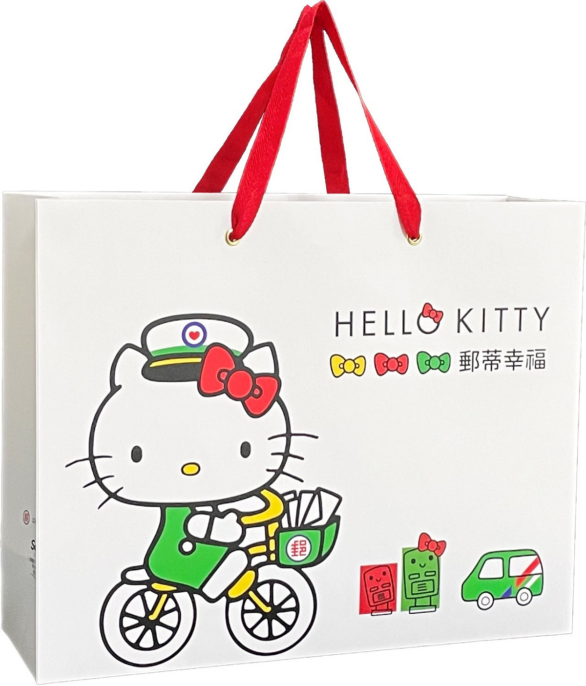 另有推出「HELLO KITTY全套限量商品」，限量888組。 圖：中華郵政公司／提供