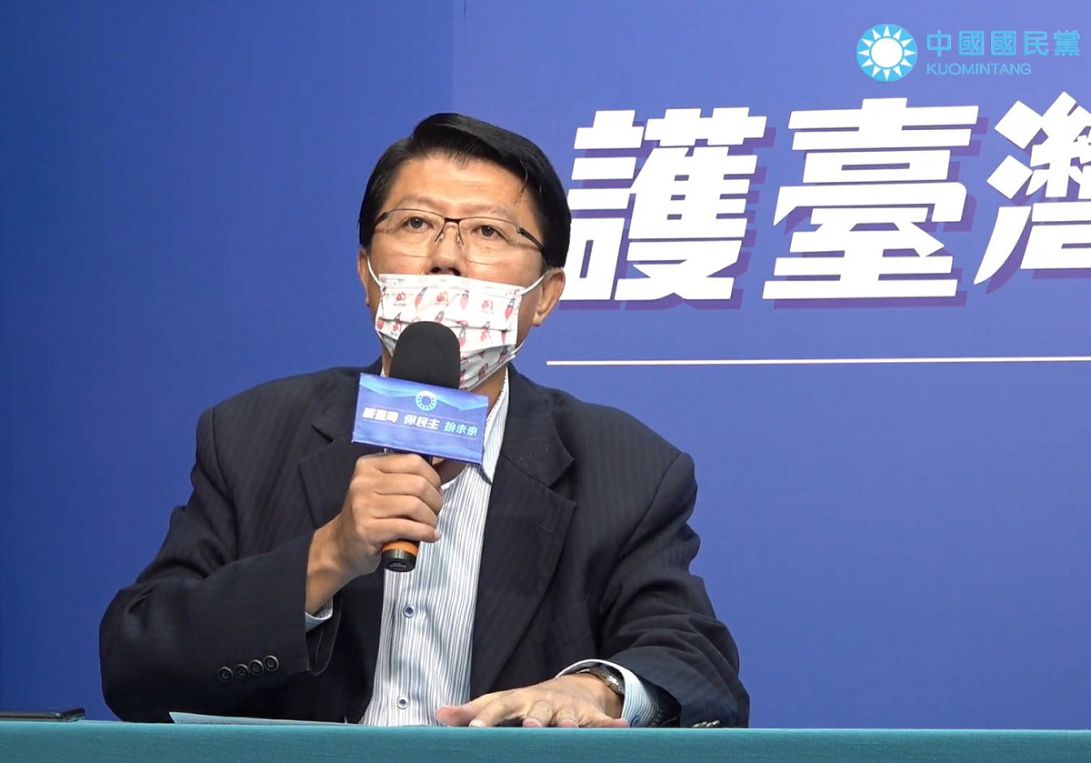 國民黨副祕書長謝龍介。 圖：擷取自國民黨臉書