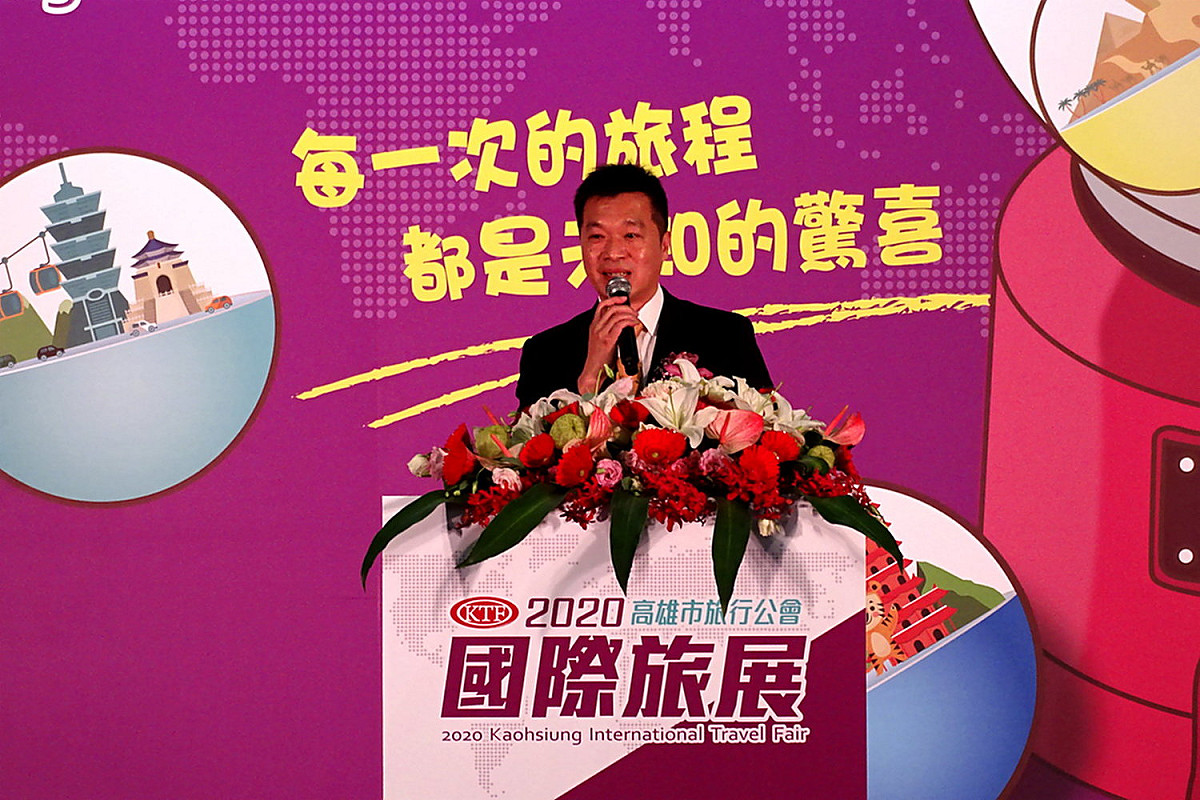 高雄市旅行公會理事長吳盈良。 圖：高雄市旅行公會/提供