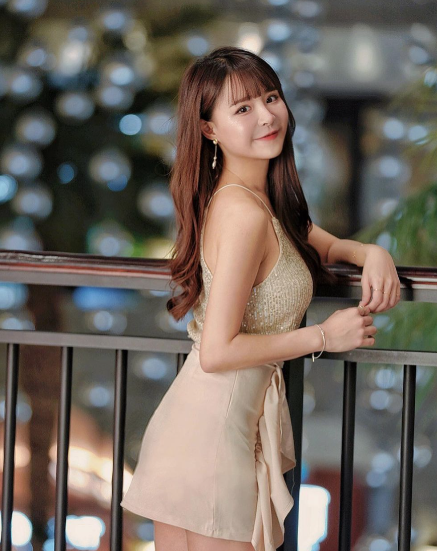甜美系元元。 圖：翻攝IG／元元
