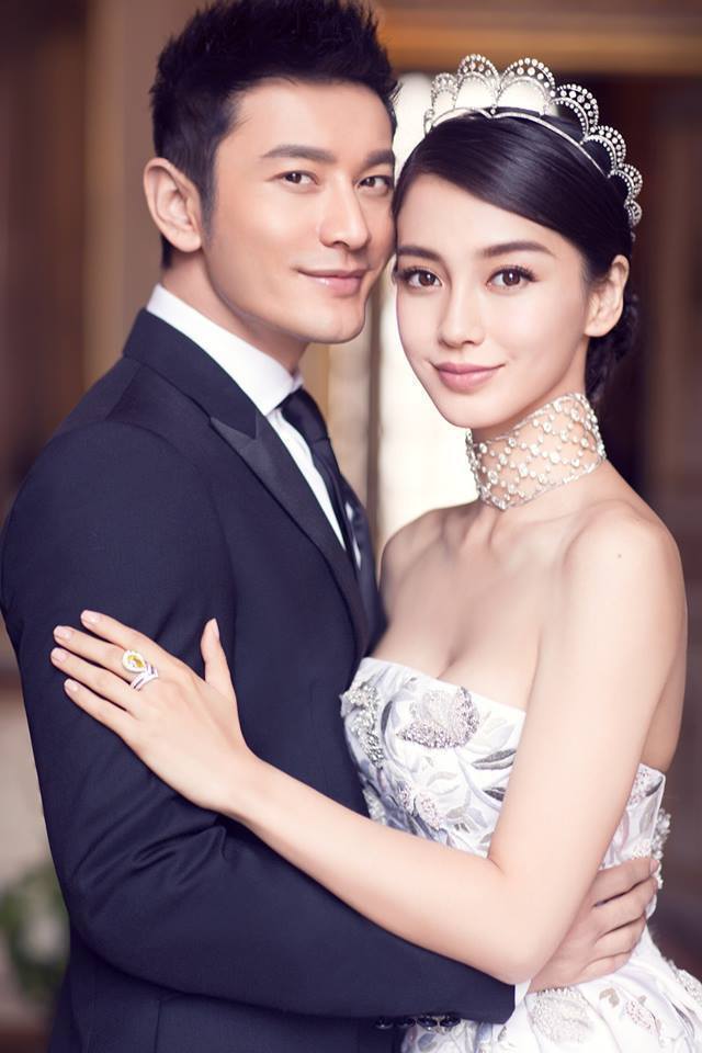 香港第一狗仔朱皮，直言黃曉明和Angelababy4年婚姻已玩完。 圖：翻攝自微博