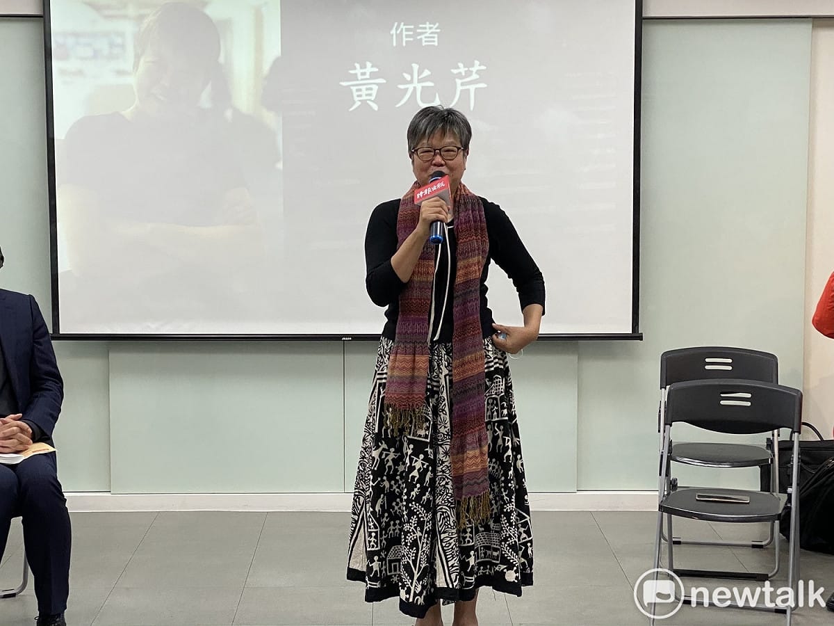資深媒體人黃光芹。 圖：周煊惠 ／攝