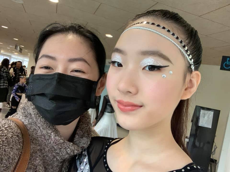 大女兒也獲得現代舞金牌。 圖：翻攝自小S臉書