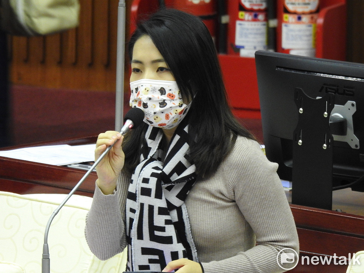 國民黨台北市議員徐巧芯。 圖：周煊惠／攝（資料照）