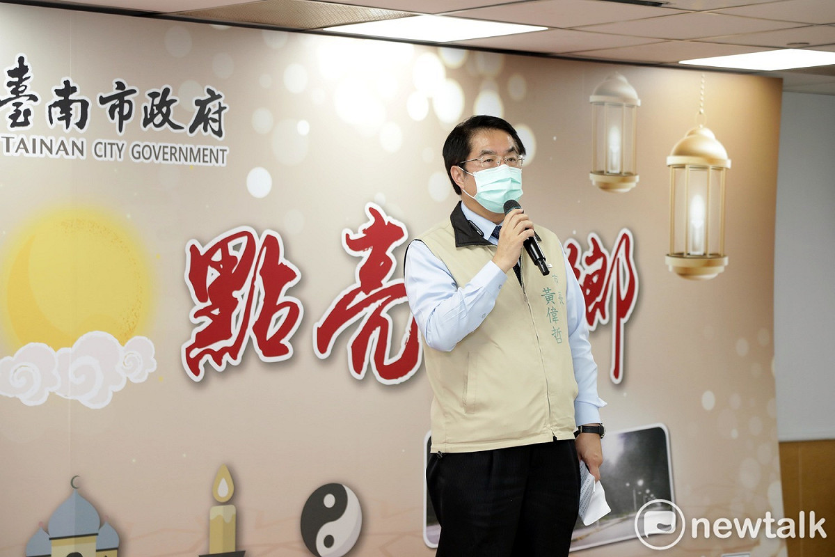 內政部109年上半年民眾對治安滿意度調查，台南市六都第一。台南市長黃偉哲指出，面對問題、解決問題，如此才能贏得市民的贊同與支持。 圖：黃博郎／攝（資料照片）