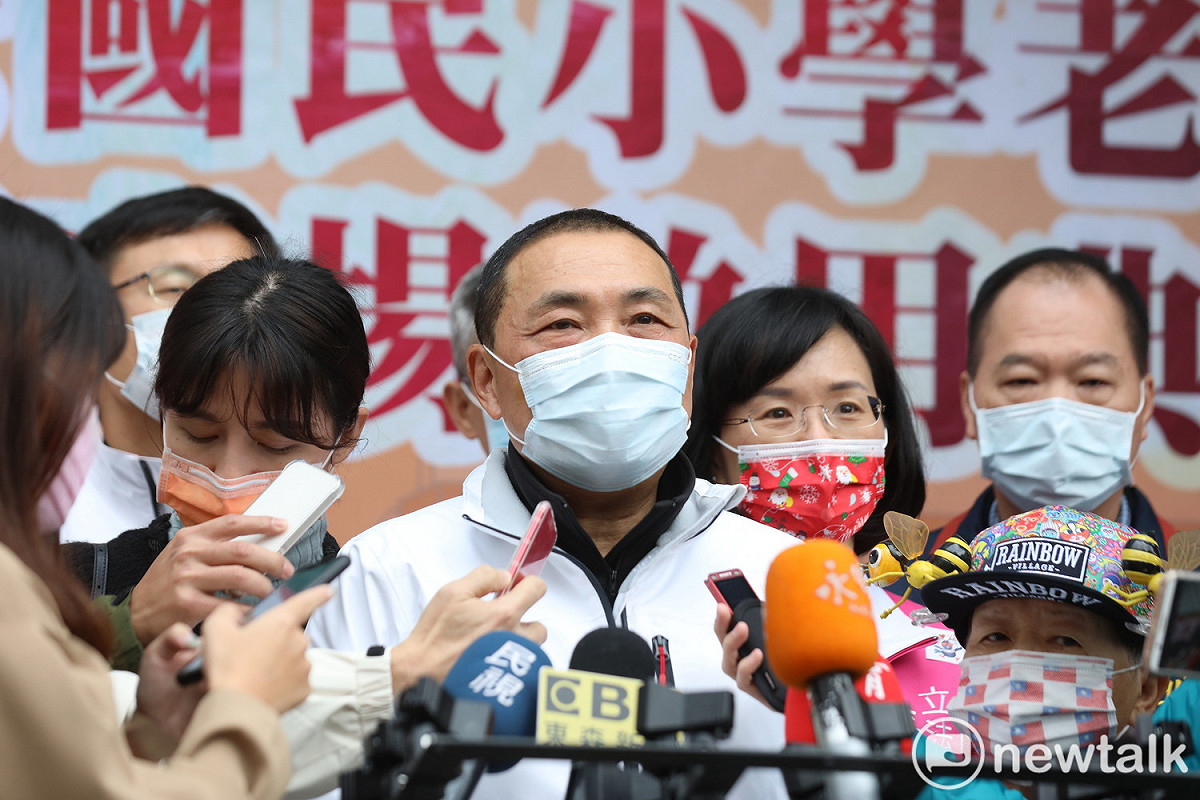 萊豬九項命令在耶誕節前夕全數表決通過，侯友宜酸「是總統送給我們一個最大也最難過的聖誕禮物。」 圖：林昀真／攝
