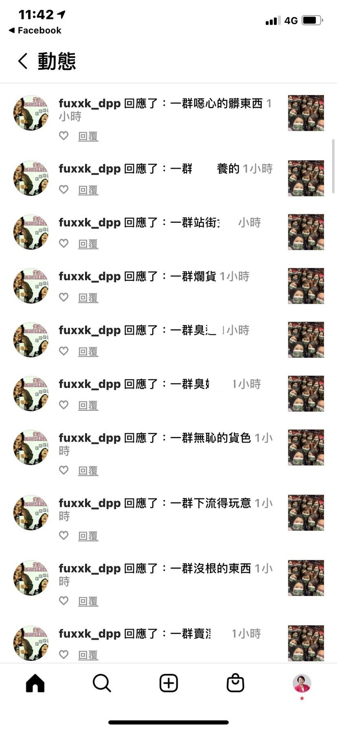 網路留言謾罵霸凌范雲 圖:擷取自臉書