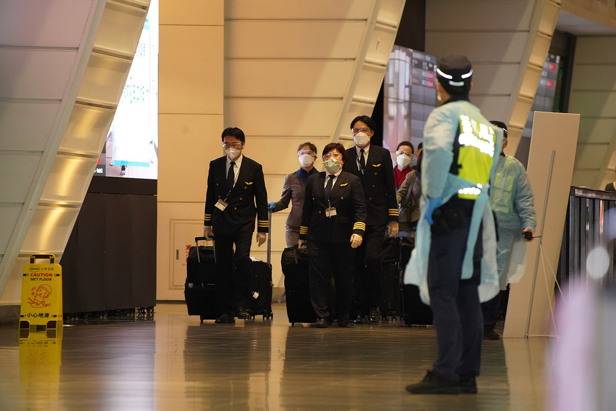 交通部次長王國材今透露最新的機組人員防疫措施。 圖：林昀真／攝（資料照）