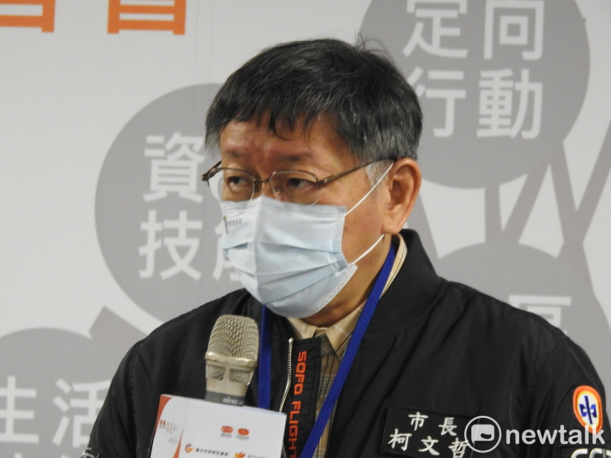 台北市長柯文哲。 圖：周煊惠 ／攝（資料照片）