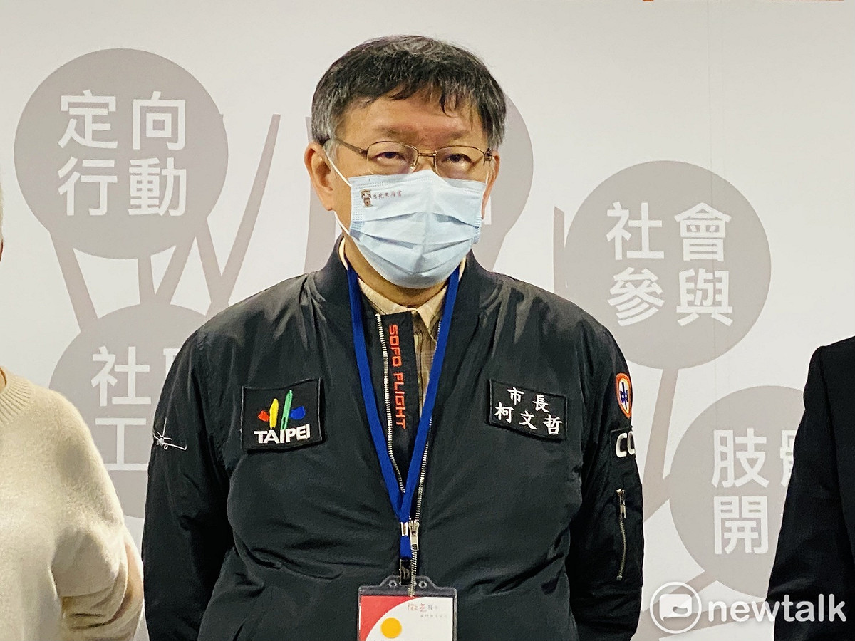 台北市長柯文哲。 圖：周煊惠 ／攝（資料照片）