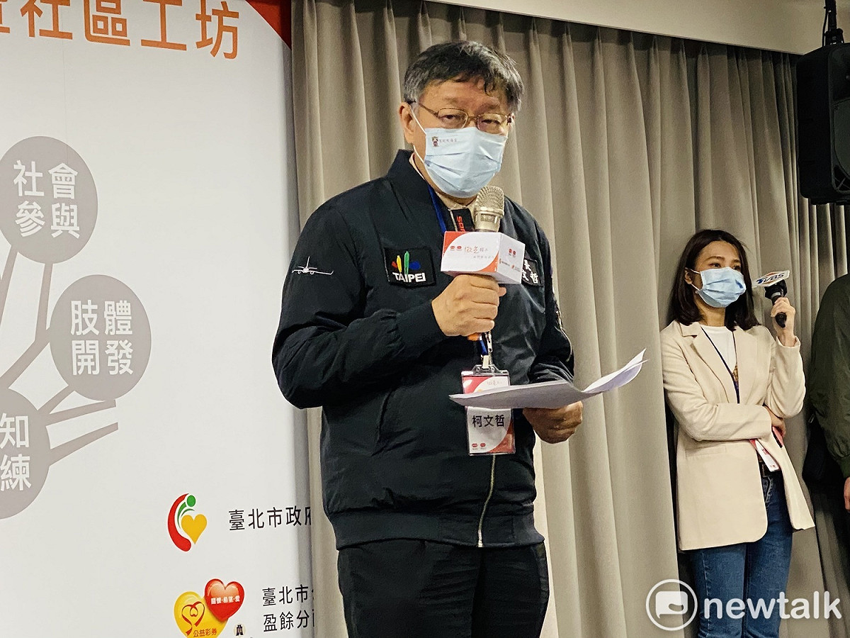 台北市長柯文哲。 圖：周煊惠 ／攝