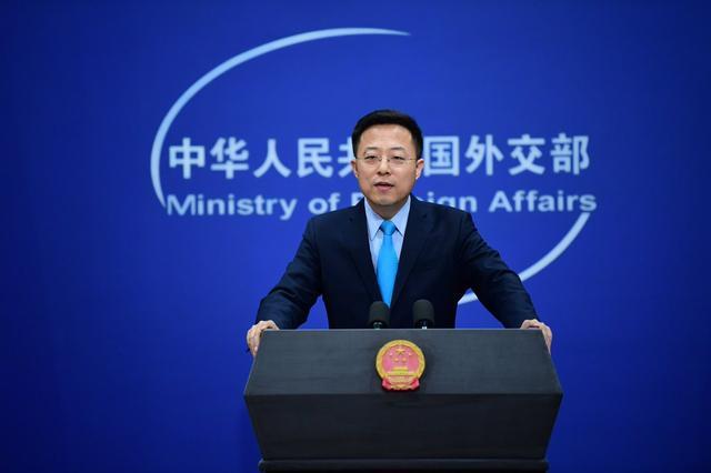 趙立堅稱台灣鼓噪的國際訴訟毫無法律依據。 圖：翻攝自環球時報