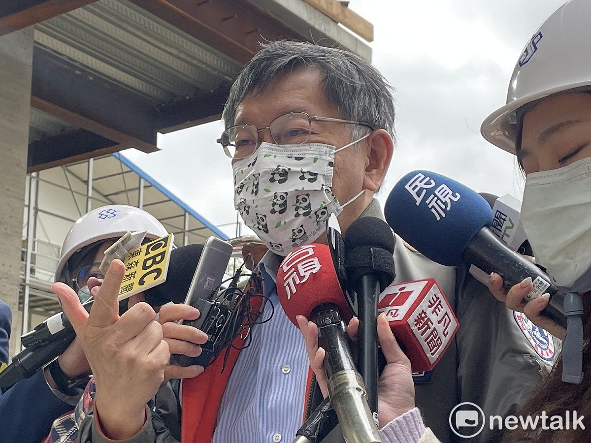 台北市長柯文哲。 圖：周煊惠 ／攝