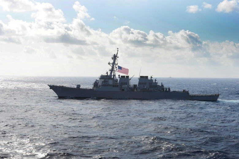 美國「威爾伯」號驅逐艦。 圖 : 翻攝自維基百科