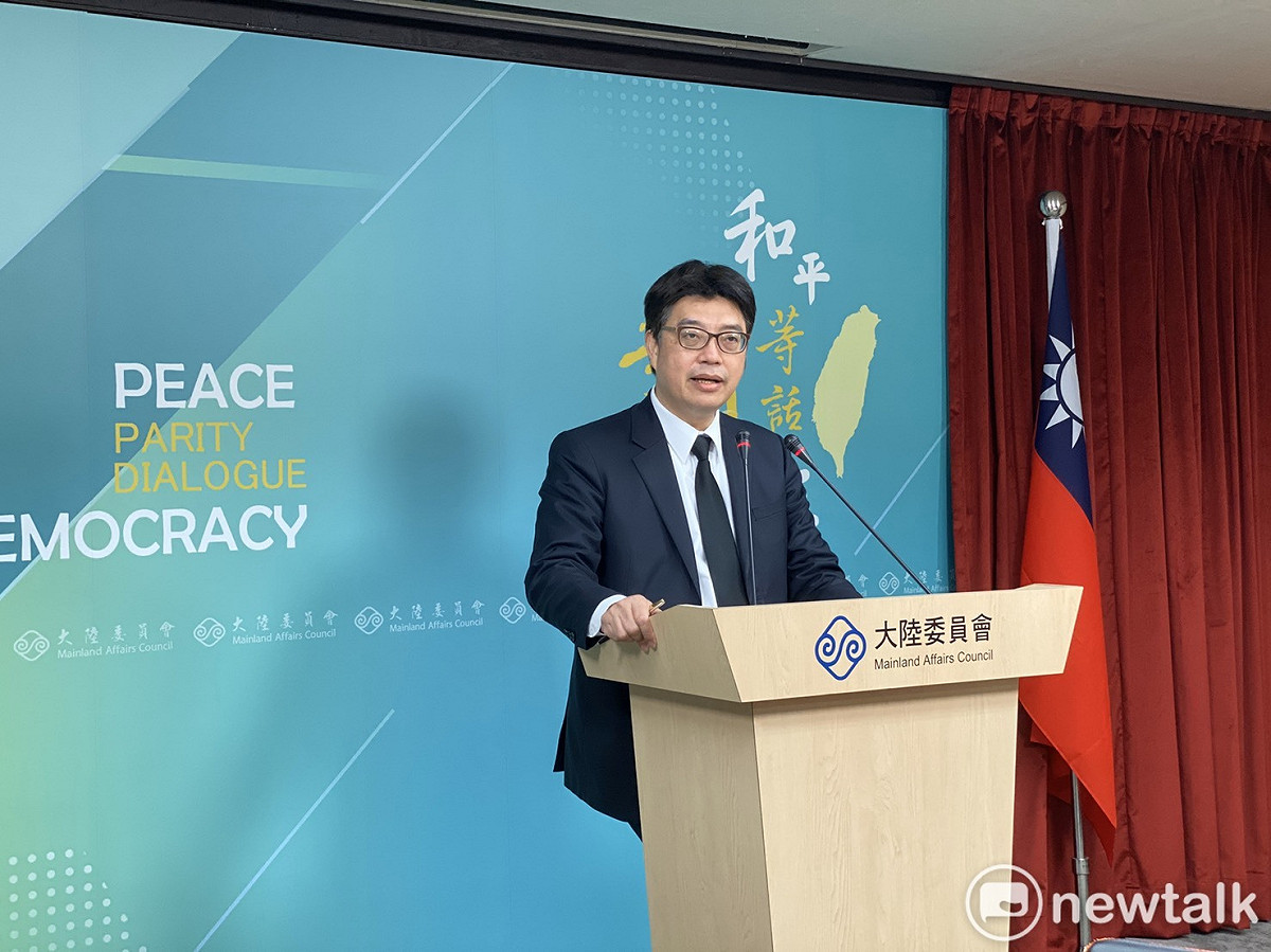 陸委會副主委兼發言人邱垂正。 圖：謝莉慧/攝（資料照片）