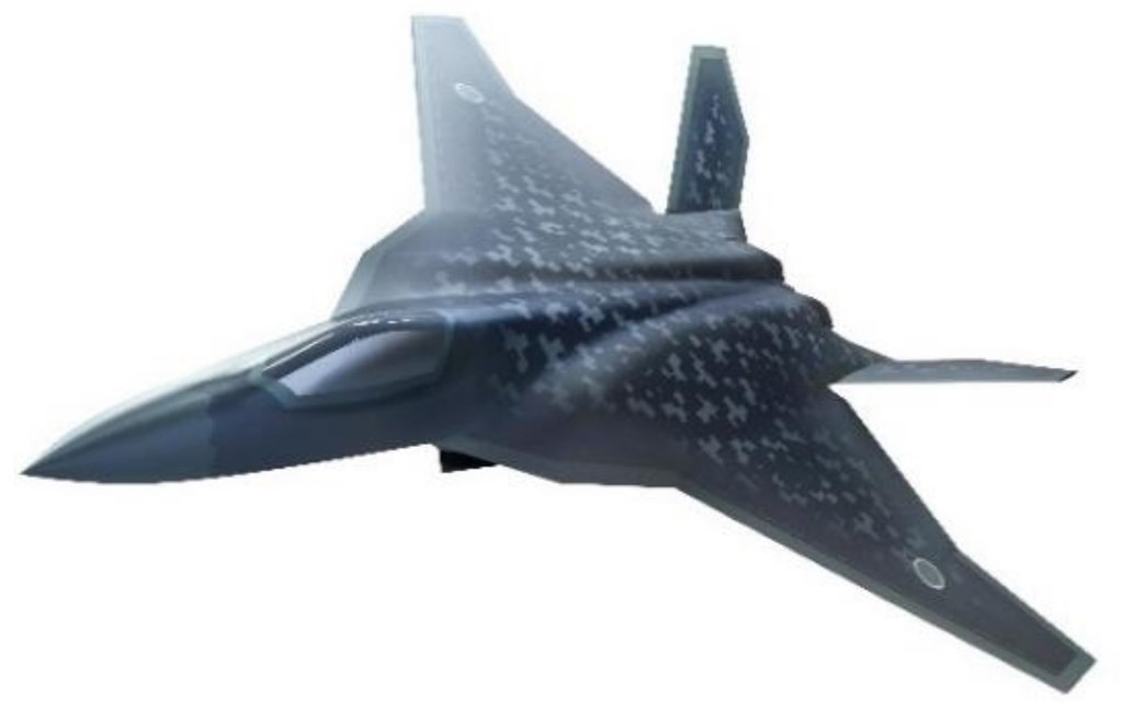 面對中國威脅，日本將強化打造無人戰鬥機群 圖：日本新一代無人機 日本防衛省提供／版權規定：CC BY 4.0