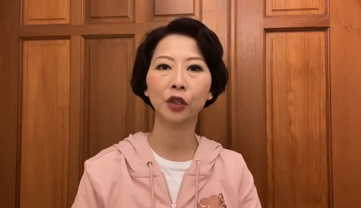 民進黨立委陳亭妃特別針對《朝鮮日報》的報導，拍了一支影片。 圖：翻攝自陳亭妃臉書