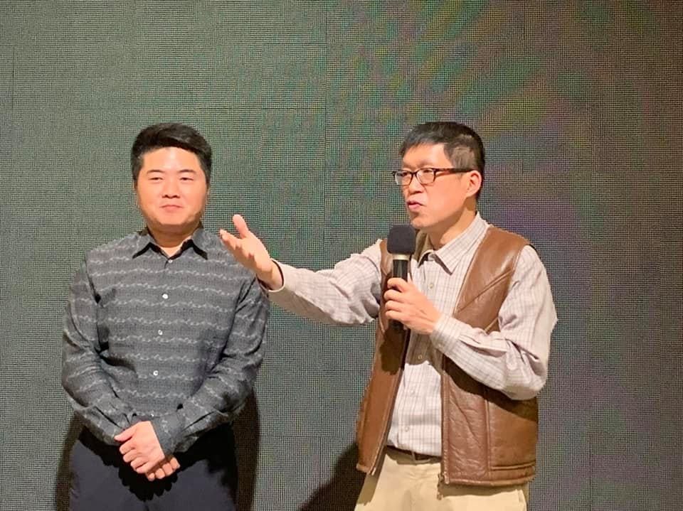 前立委顏寬恒到場祝賀。 郭達鴻/ 提供