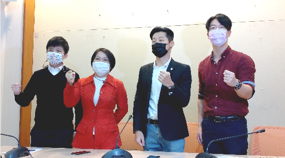 林昶佐、劉世芳批評罷捷超瞎理由。 圖：陳佩君／攝