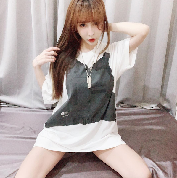 性感女模雪碧。 圖：翻攝IG／雪碧
