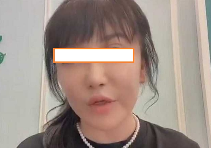 張婦在直播中一一澄清施男說詞 圖:擷取自臉書