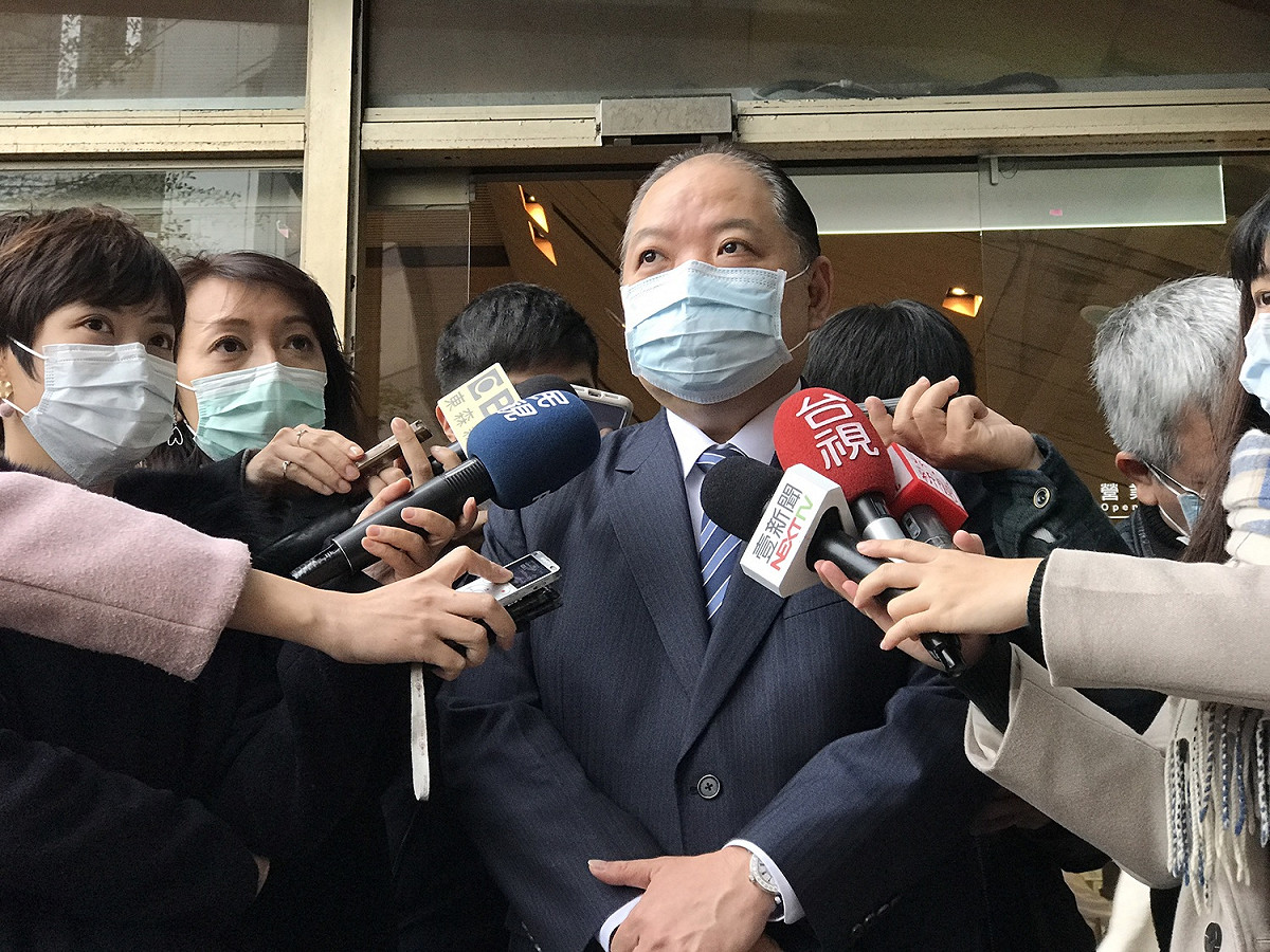 國策顧問黃承國6日接受媒體訪問 圖：林朝億/攝