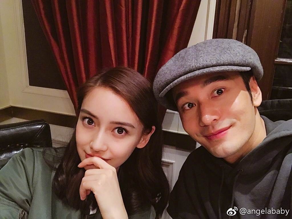 Angelababy和黃曉明的婚姻狀況總是網友關心焦點。 圖：翻攝自Angelababy微博