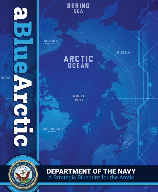 美國海軍公佈藍色北極戰略藍圖 圖:擷取自美國海軍網站