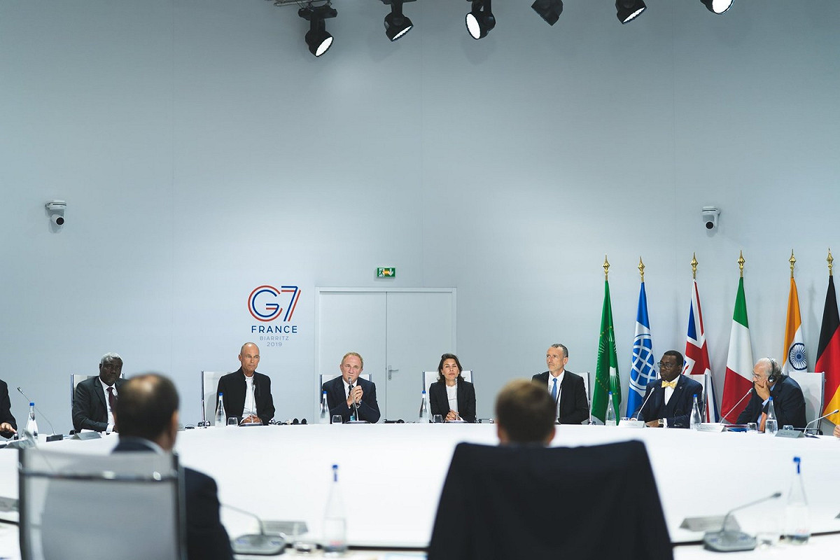 G7議員致函各國政府，呼籲合作因應中國的威脅。 圖：翻攝G7臉書（資料照）