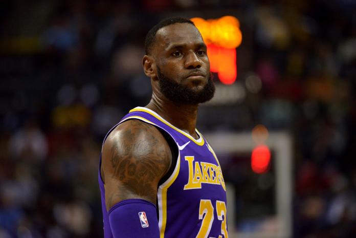 「詹皇」 LeBron James。 圖／美聯社／達志影像
