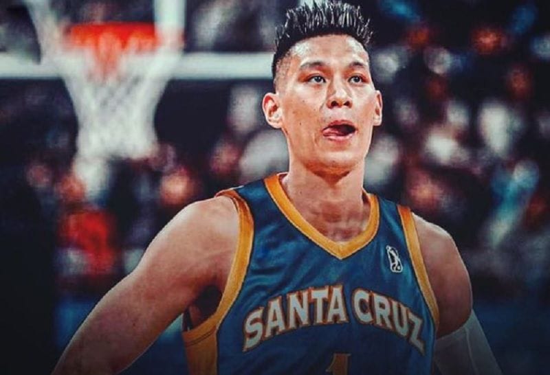 林書豪加盟聖塔克魯茲勇士。 圖／取自Jeremy Lin IG
