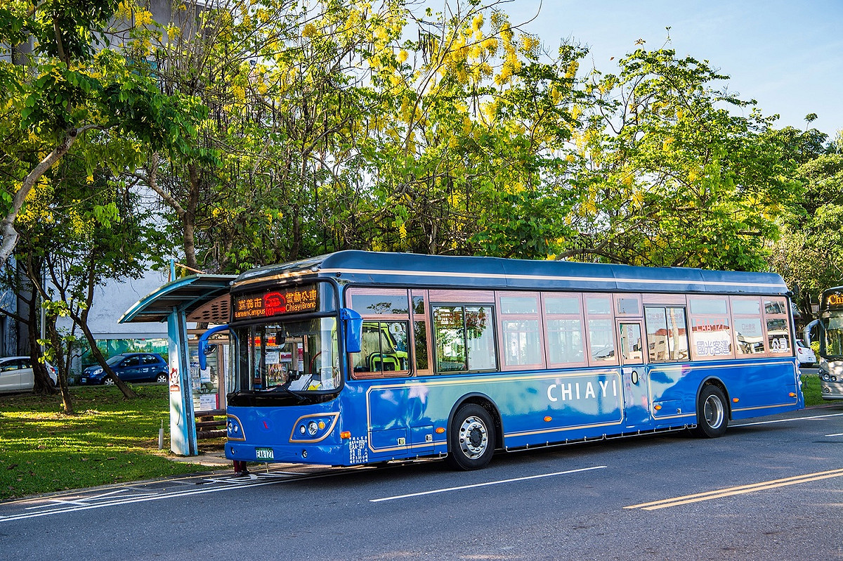 嘉義市公車已全面電動化。圖：嘉義市政府/提供（資料照） 圖：嘉義市政府/提供（資料照）
