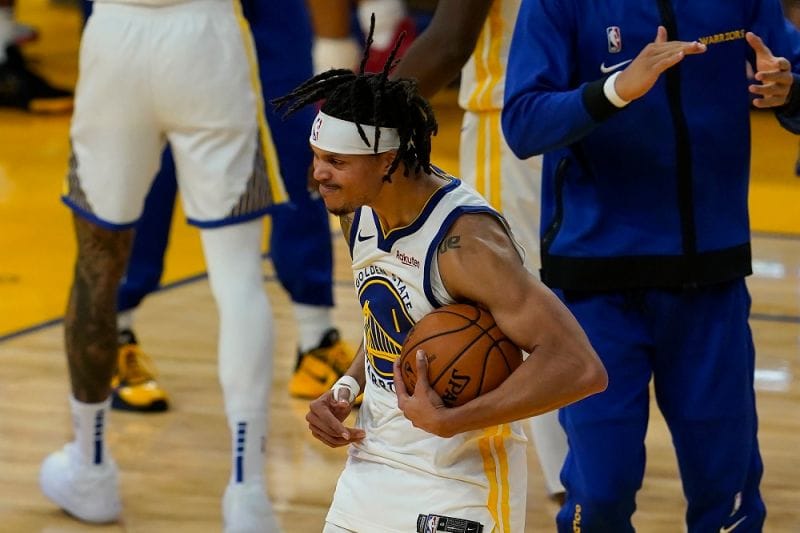 勇士射手Damion Lee。 圖／美聯社／達志影像