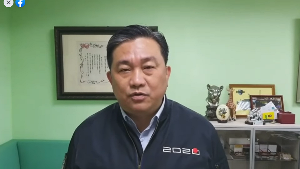 王定宇表示，世界上當然是「一個中國」，但台灣前途及台灣不在一個中國裡面。 圖：擷取自王定宇臉書